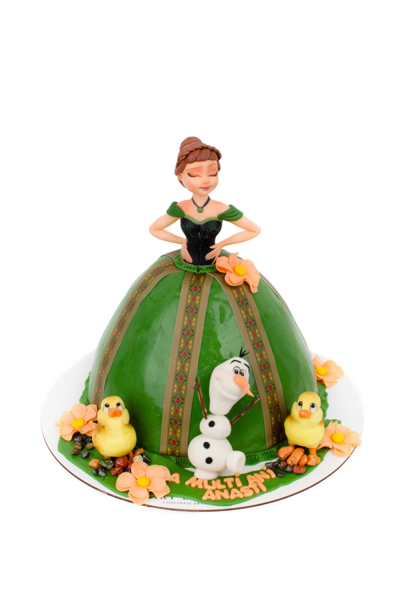 Tort 3D Ana din Frozen II